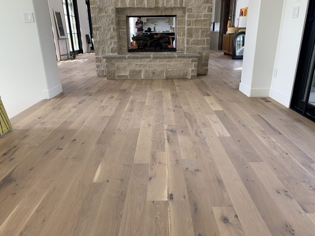 hardwood flooring light color wide plank european